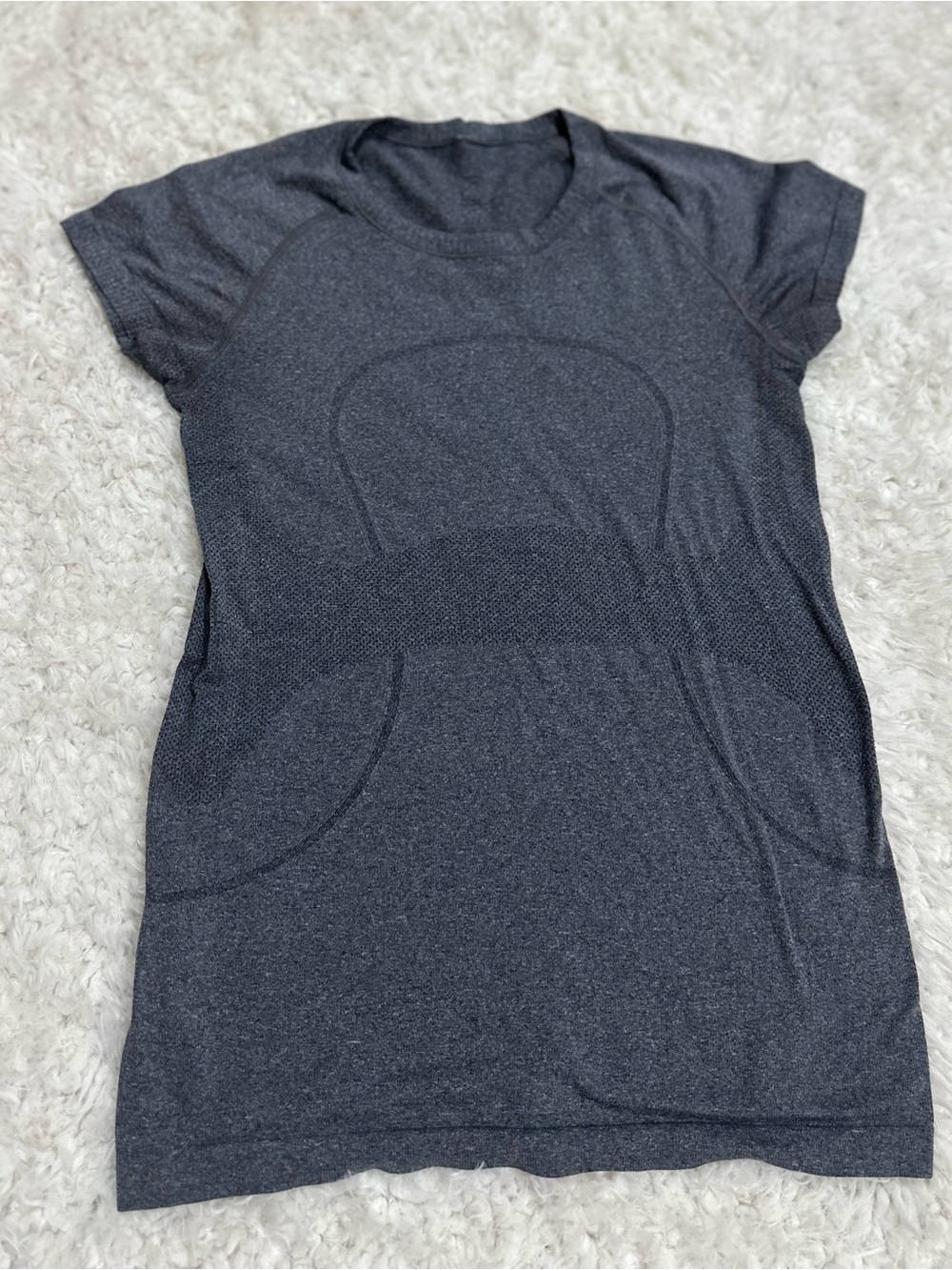 lululemon Short Sleeve grey swiftly